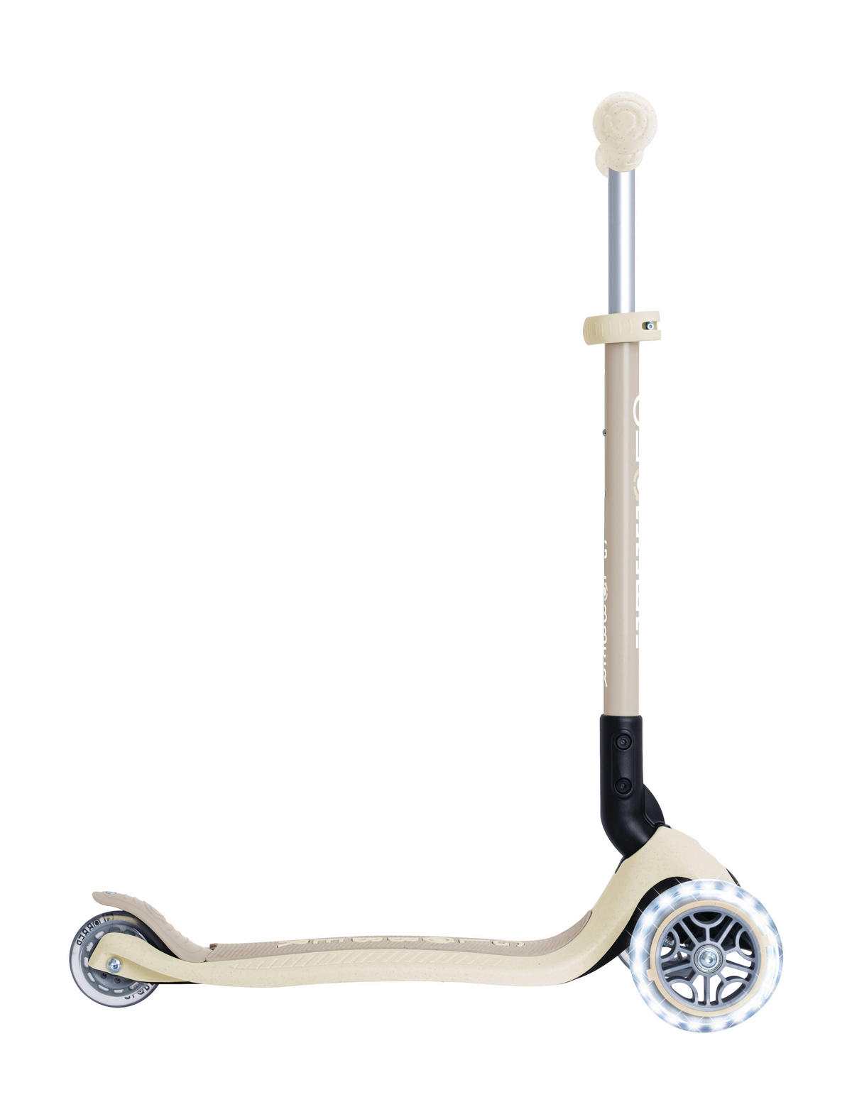 KINDERSCOOTER PRIMO FOLDABLE LIGHTS  - Perlmutt, Basics, Kunststoff (57.5/28/77.5cm) - GLOBBER