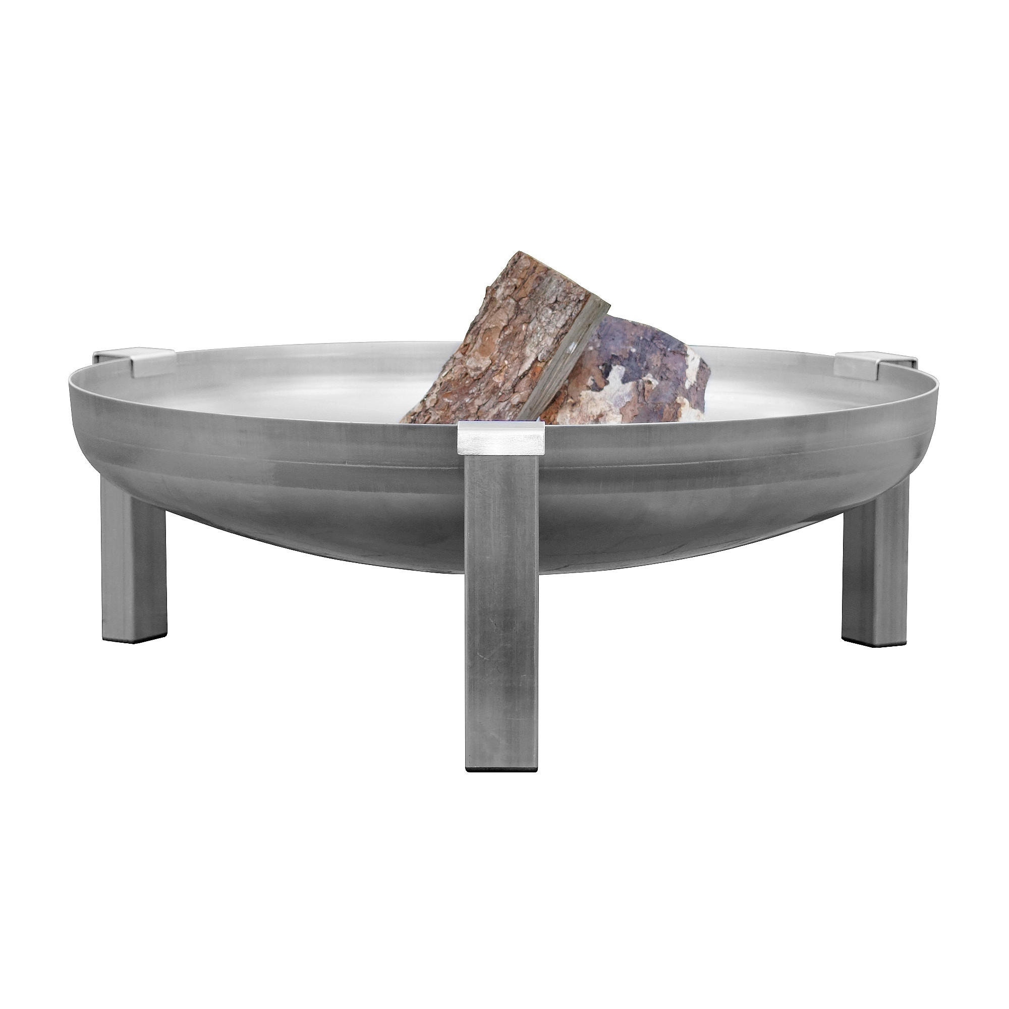 FEUERSCHALE SVENSKAV BASIC XXL 2094  - Edelstahlfarben, Basics, Metall (63/63/28cm)