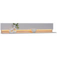 WANDBOARD  180/30/24 cm  - Eichefarben/Grau, Design, Holz/Holzwerkstoff (180/30/24cm) - Dieter Knoll