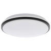LED-WANDLEUCHTE - Schwarz/Weiß, Basics, Kunststoff/Metall (34/6cm) - Eglo