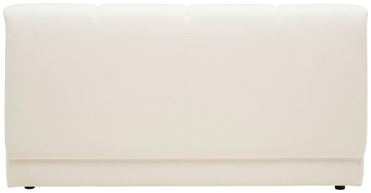 POLSTERBETT 180/200 cm  in Weiss  - Weiss/Schwarz, Modern, Holz/Kunststoff (180/200cm) - Livetastic