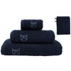 WASCHLAPPEN Basic Blau, Grau 3-teilig  - Blau/Grau, Design, Textil (16/21cm) - Dieter Knoll