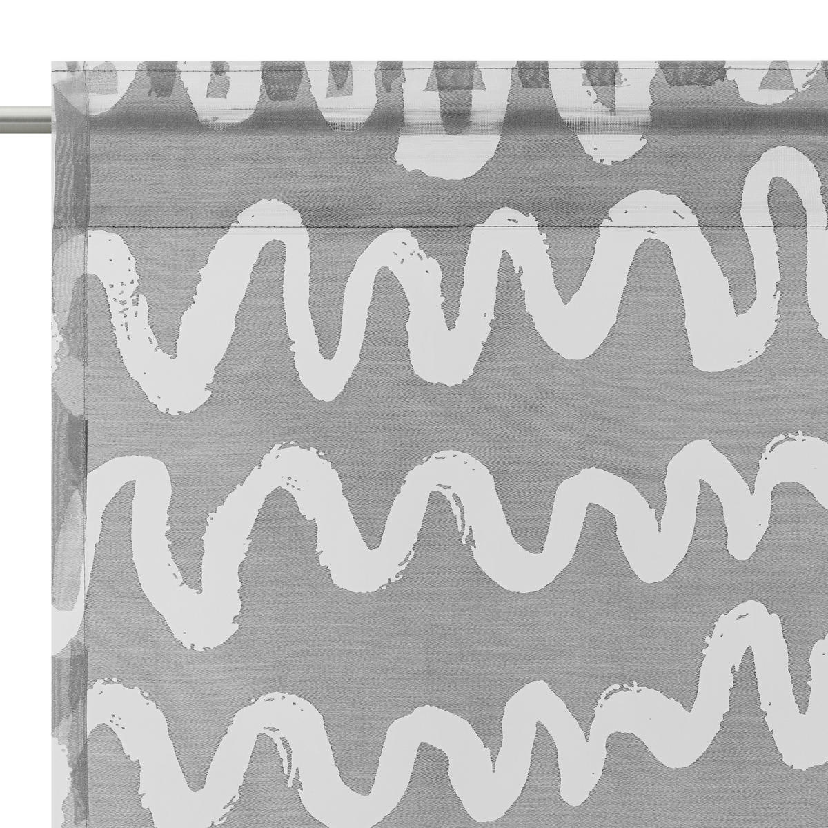FERTIGVORHANG  halbtransparent  140/245 cm   - Grau, Design, Textil (140/245cm) - Esposa