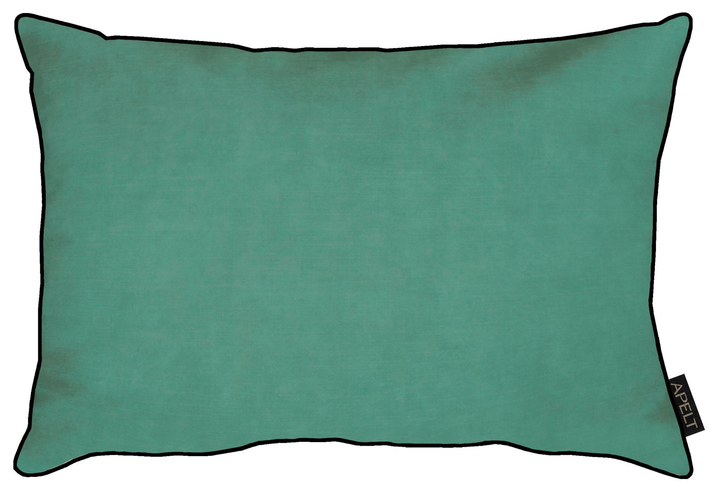 ZIERKISSEN 35/45 cm - Türkis, Basics, Textil (35/45cm) - Apelt