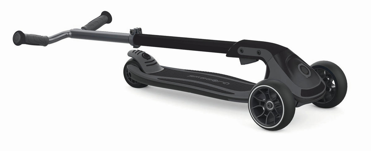 KINDERSCOOTER ULTIMUM  - Dunkelgrau/Schwarz, Basics, Kunststoff/Metall (39,5/101/63cm) - GLOBBER