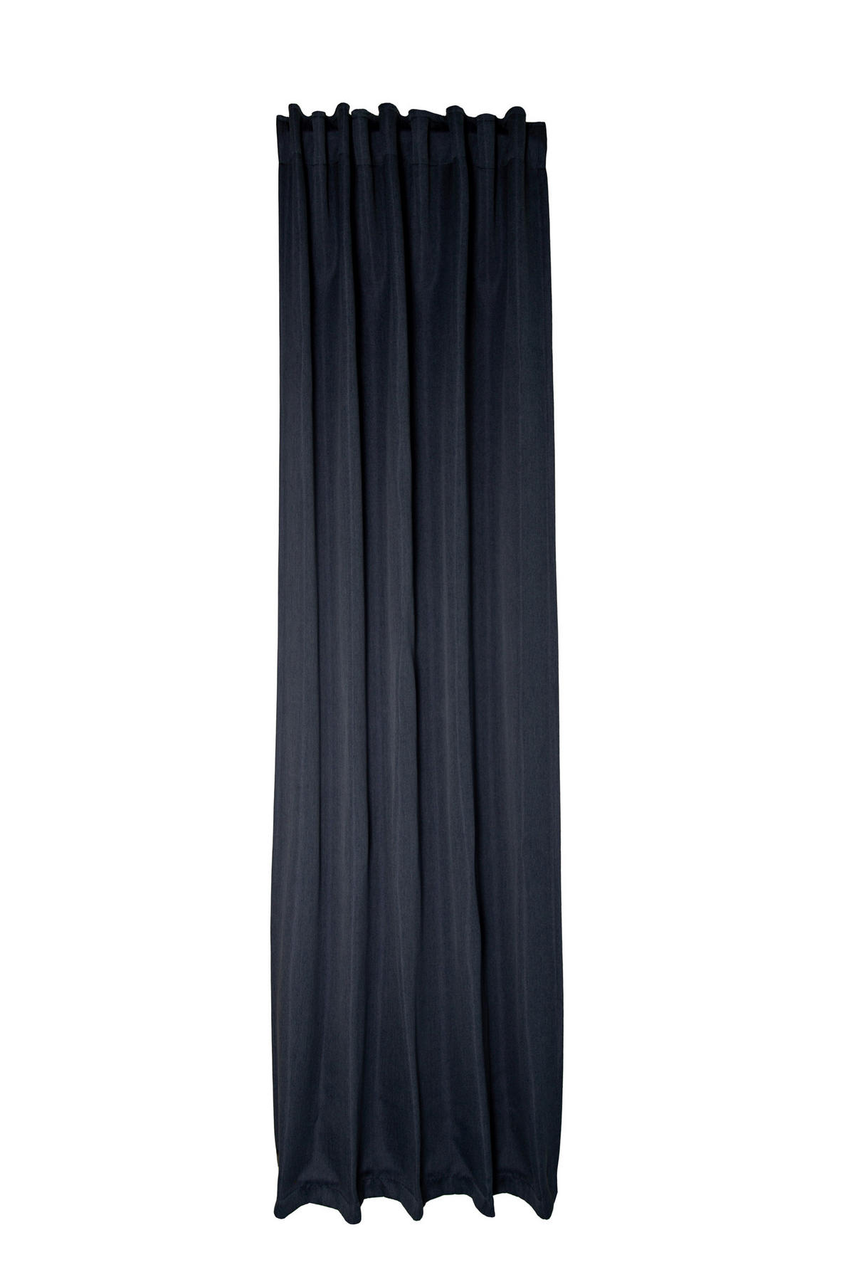 WÄRMESCHUTZVORHANG Verdunkelung  - Dunkelblau, Basics, Textil (140/245cm)