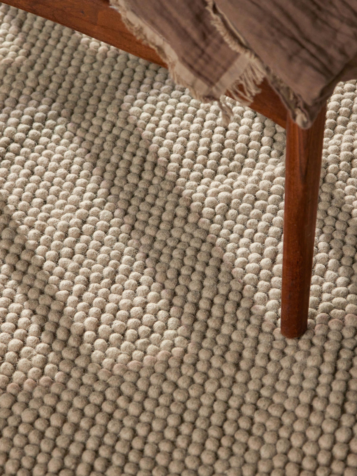 WOLLTEPPICH 120/170 cm Richmond Beige, Beigebraun rechteckig  - Beige/Beigebraun, KONVENTIONELL, Textil (120/170cm) - Ted Baker