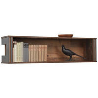 WANDREGAL Grau, Pinienfarben  - Grau/Pinienfarben, KONVENTIONELL, Holzwerkstoff (113/29/23cm) - Hom`in