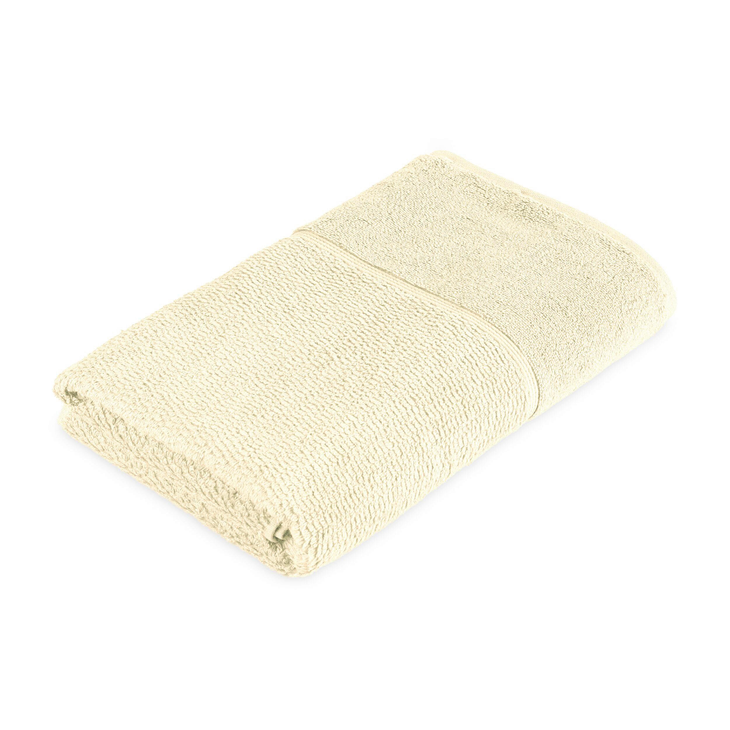 DUSCHTUCH FROTTANA PEARL 67/140 cm  - Elfenbein, Basics, Textil (67/140cm) - Moeve