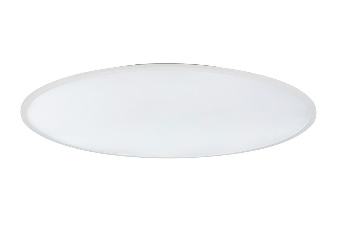 LED-DECKENLEUCHTE Meissa 100/5,2 cm  - Weiß, Basics, Kunststoff/Metall (100/5,2cm) - Novel