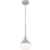 PENDELLEUCHTE 20/200 cm  - Weiß, Design, Glas/Metall (20/200cm) - Fabas Luce