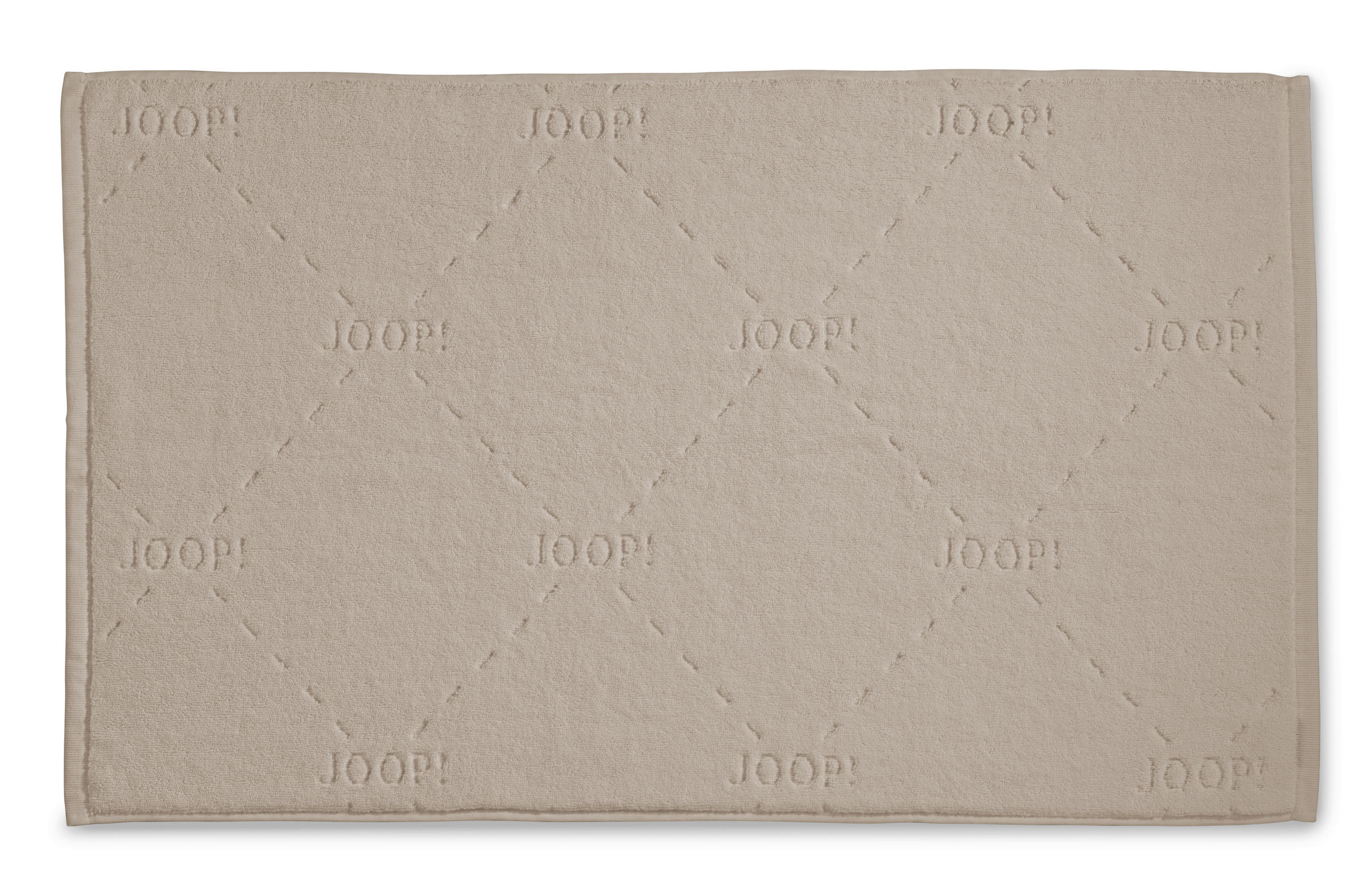 BADTEPPICH Sandfarben, Beige 45/65 cm  - Sandfarben/Beige, Basics, Textil (45/65cm) - Joop!