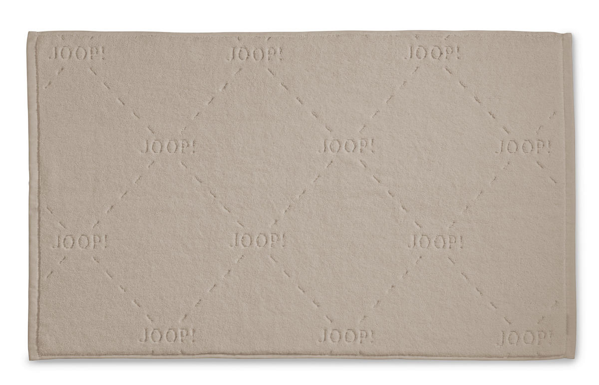 BADTEPPICH Sandfarben, Beige 45/65 cm  - Sandfarben/Beige, Basics, Textil (45/65cm) - Joop!