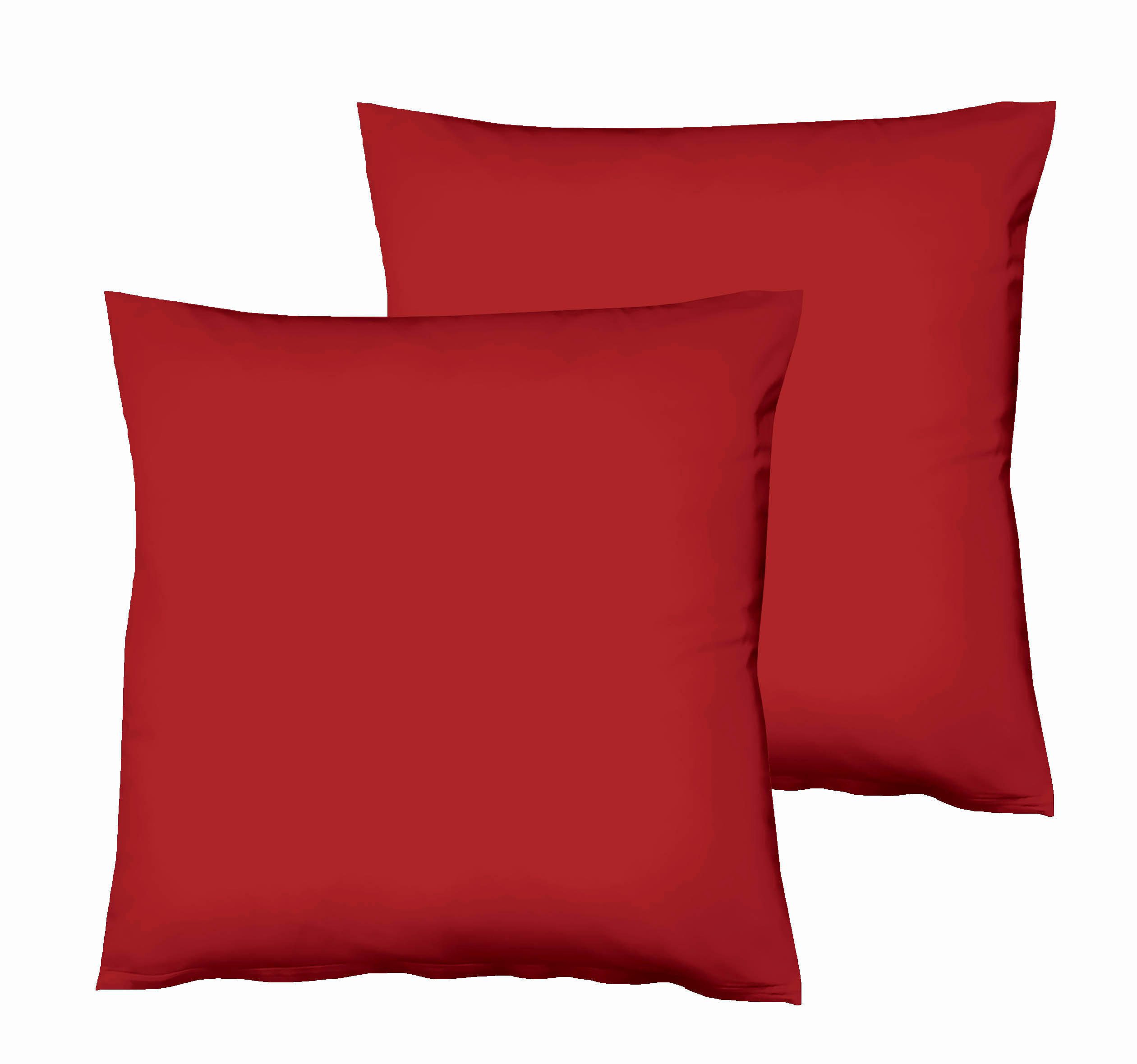 KOPFKISSENBEZUG 80/80 cm - Bordeaux, Basics, Textil (80/80cm) - Fleuresse