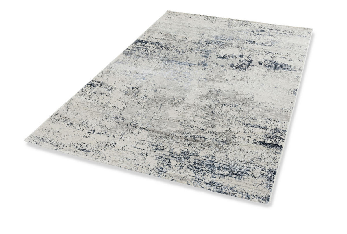 WEBTEPPICH 80/150 cm Antea  - Blau/Creme, Design, Textil (80/150cm) - Schöner Wohnen Teppi