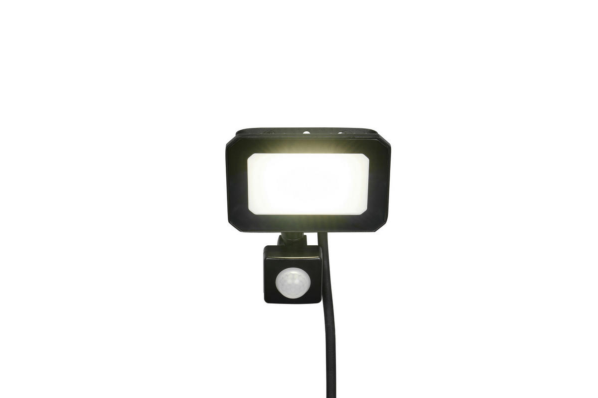 AUSSENWANDLEUCHTE - Weiss/Schwarz, Design, Glas/Metall (14/12/11cm)