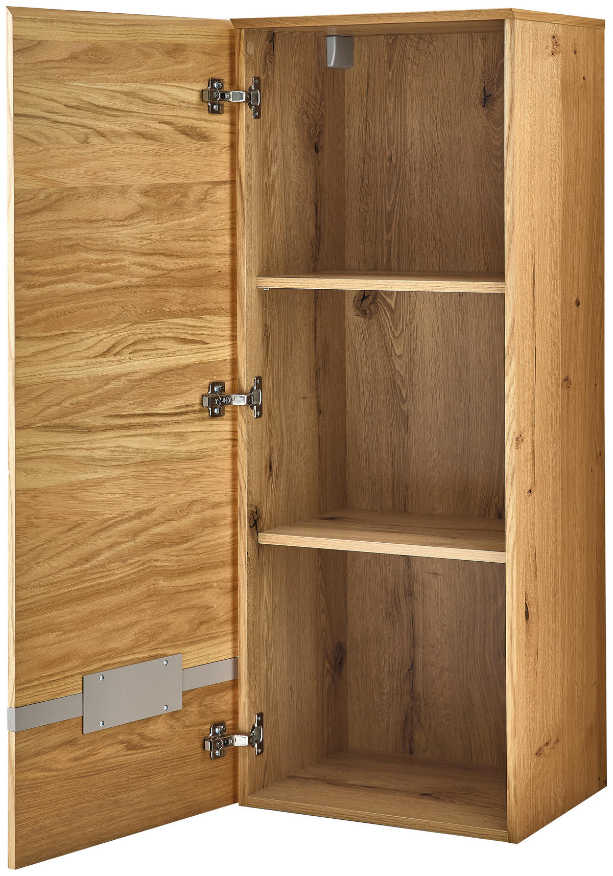 WOHNWAND  Taupe, Wildeiche 330/193/47 cm  - Taupe/Wildeiche, Design, Holz/Holzwerkstoff (330/193/47cm) - Novel