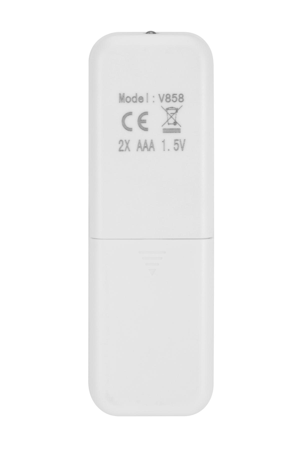 STROPNÍ LED SVÍTIDLO, 46,8/6 cm  - bílá/černá, Trend, kov/plast (46,8/6cm) - Novel