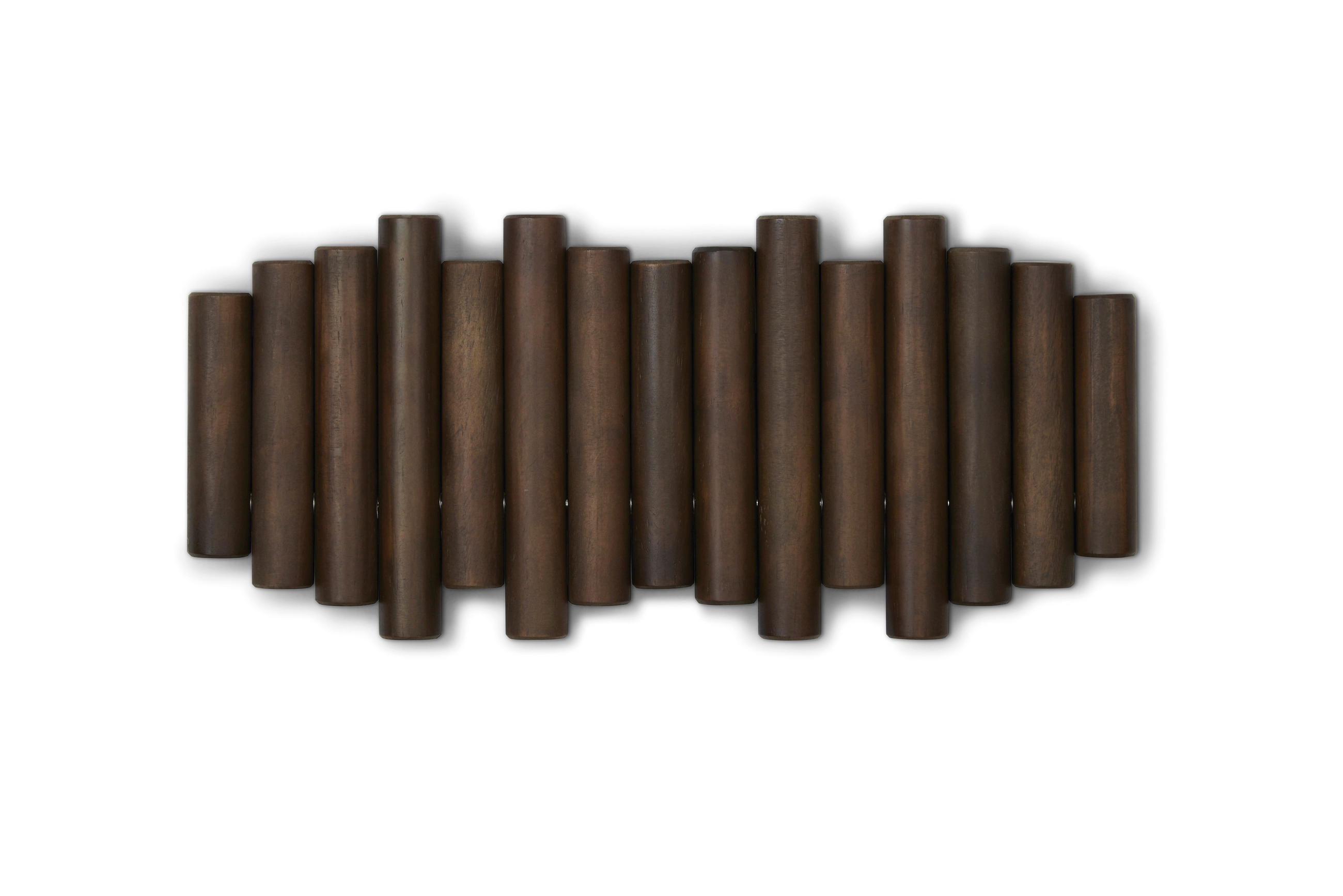 WANDGARDEROBE  in Kiefer Walnussfarben  - Walnussfarben, Basics, Holz (38/17/4cm) - Umbra