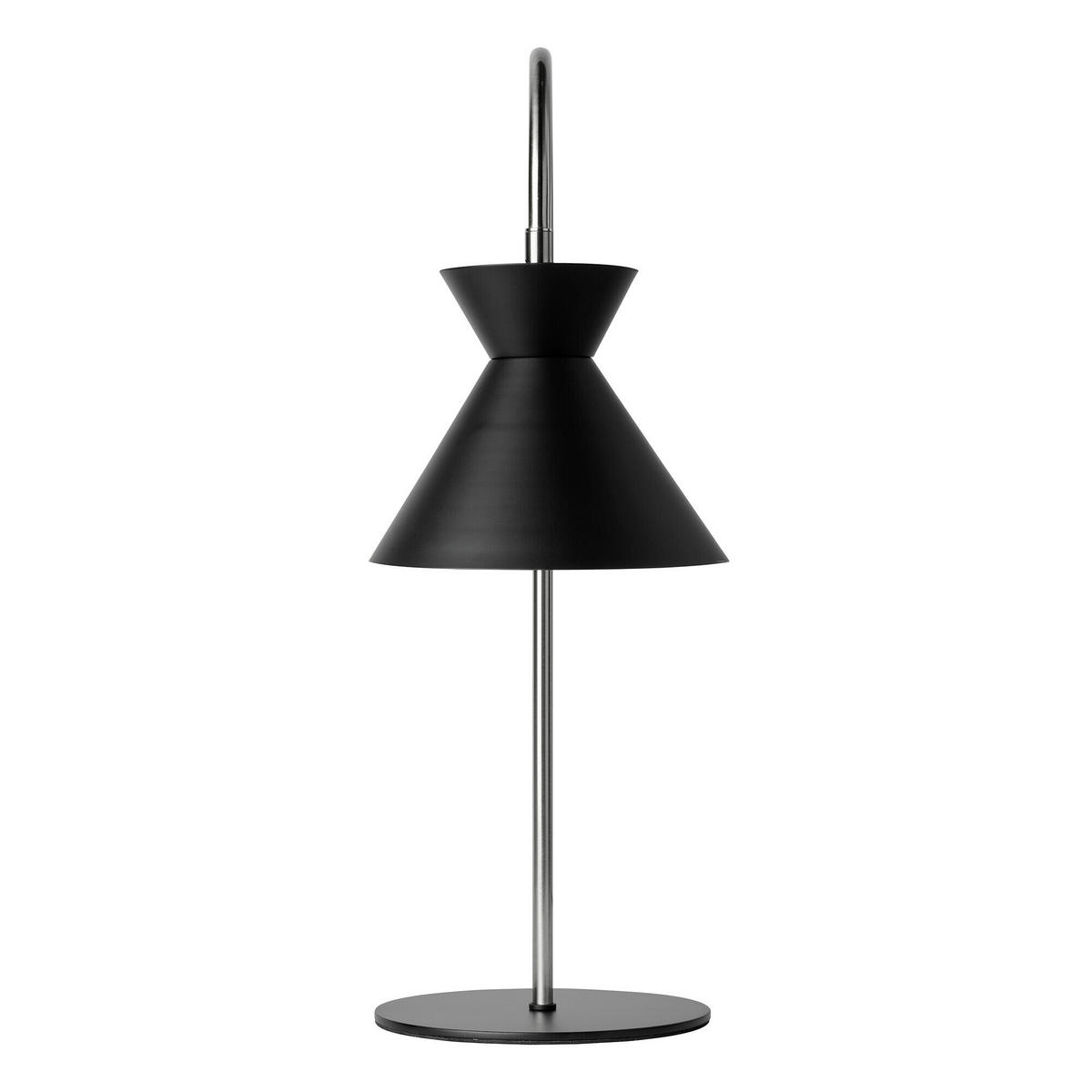 TISCHLEUCHTE 20/38/56 cm   - Schwarz, Basics, Metall (20/38/56cm) - Osram