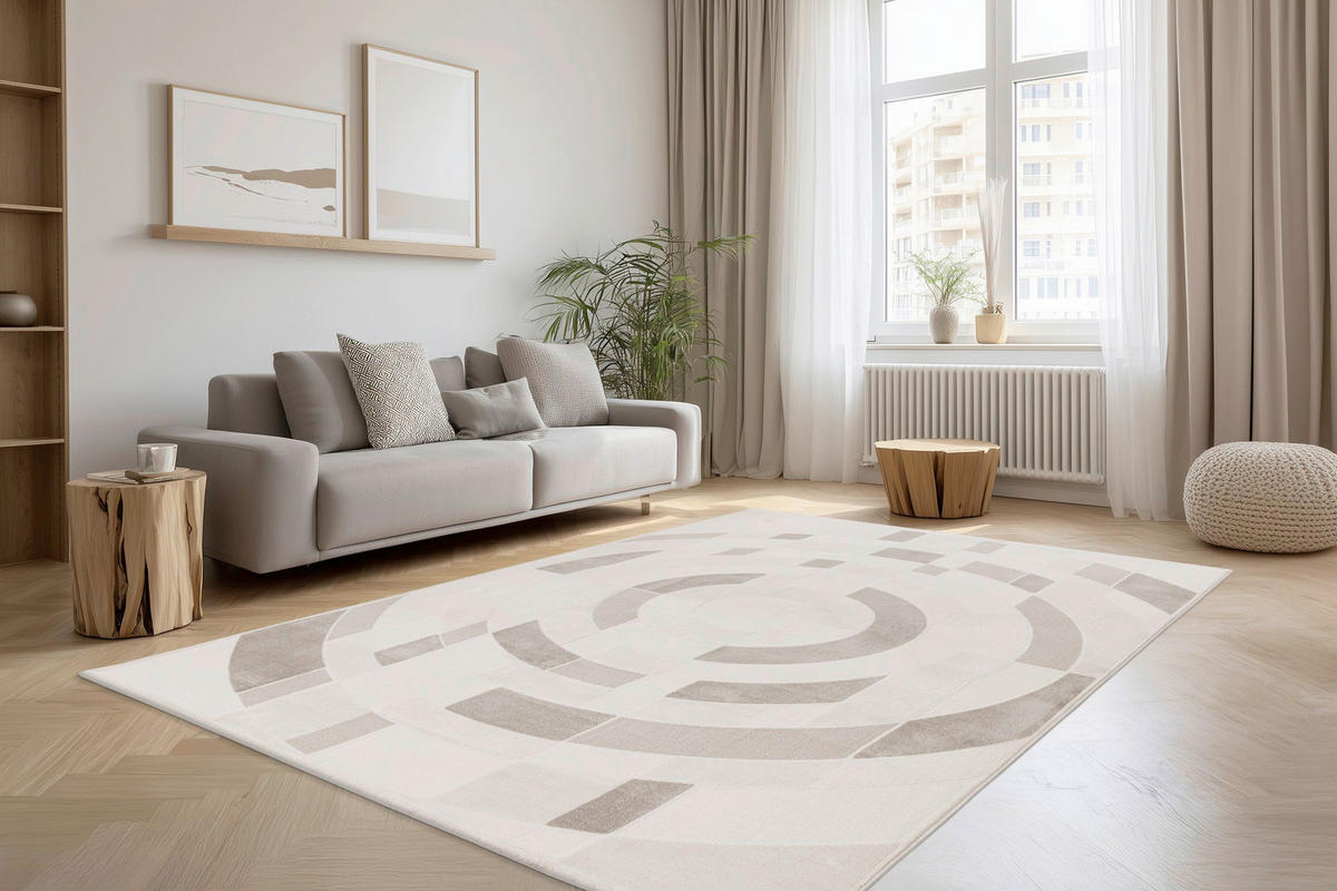 WEBTEPPICH 200/290 cm Bergamo Silberfarben  - Silberfarben, Design, Textil (200/290cm) - Batucci