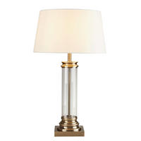 NAMIZNA SVETILKA  Pedestal      37/62 cm       - bela/barve medenine, Konvencionalno, kovina/steklo (37/62cm)