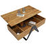 COUCHTISCH in Holz, Metall 115/60/45 cm - Schwarz/Akaziefarben, MODERN, Holz/Metall (115/60/45cm) - Landscape COUCHTISCH in Holz, Metall 115/60/45 cm - Schwarz/Akaziefarben, MODERN, Holz/Metall (115/60/45cm) - Landscape