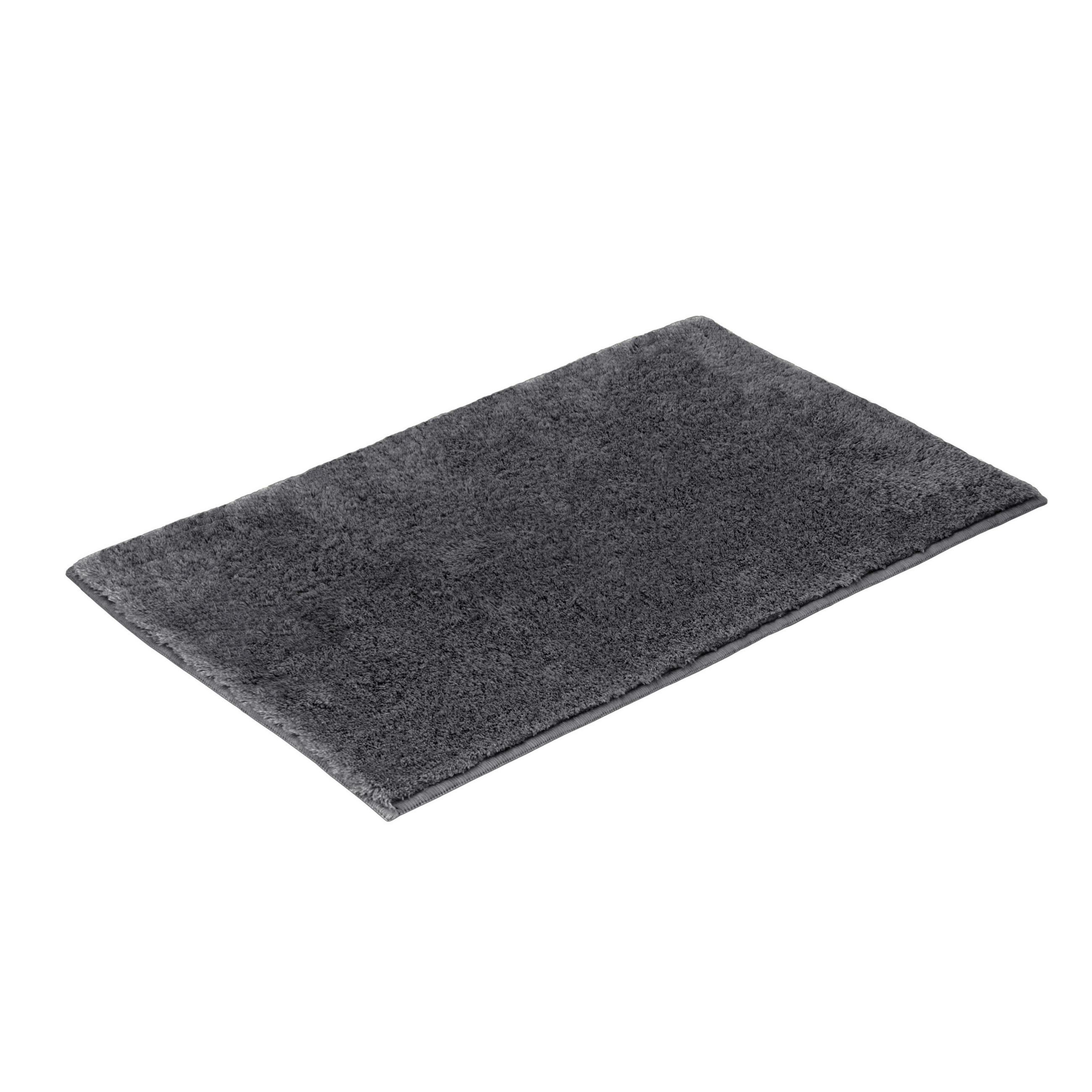 BADTEPPICH Dunkelgrau 60/100 cm  - Dunkelgrau, Basics, Textil (60/100cm) - Vossen