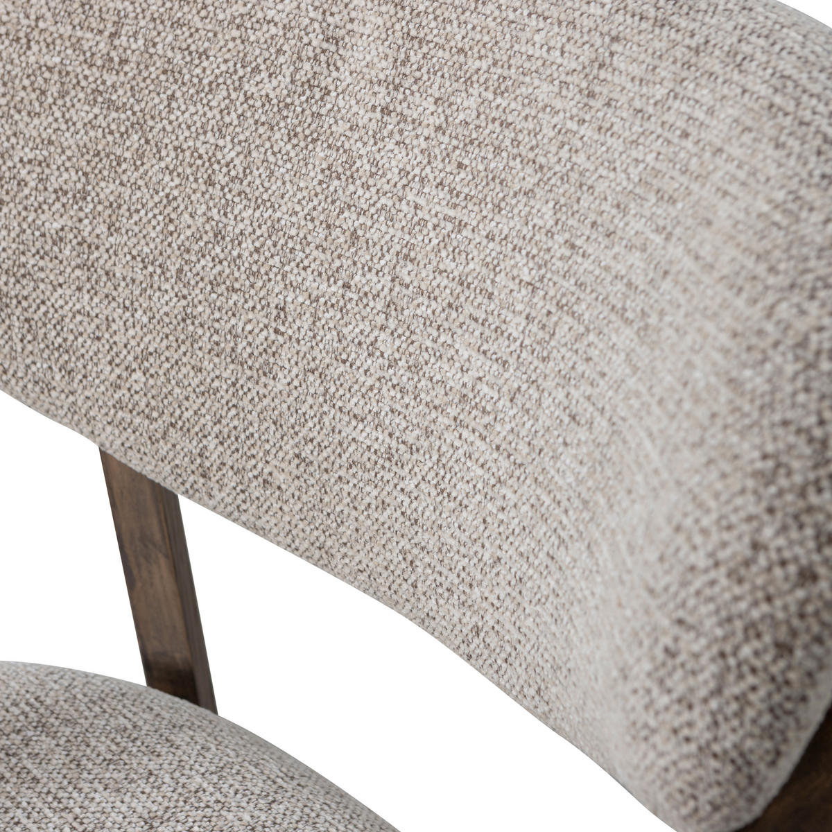 SESSEL in Webstoff Braun  - Braun, Design, Holz/Textil (68/76/75cm) - Livetastic