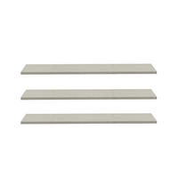 POLICA - siva, Design, leseni material (86,5/42/1,5cm) - Hom`in