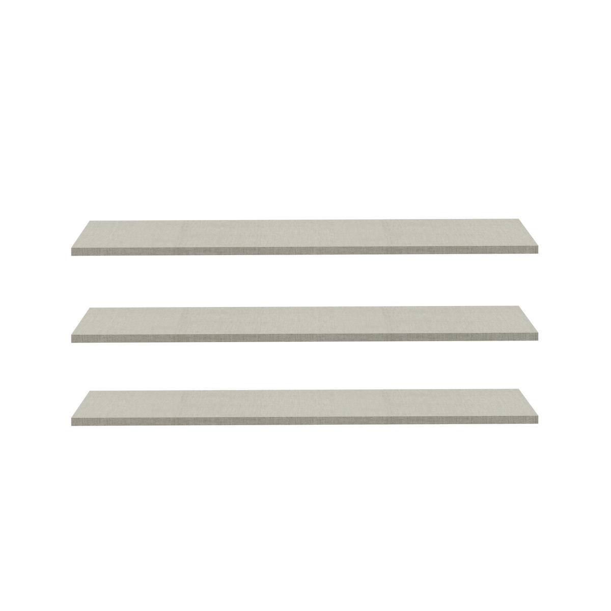 POLICA - siva, Design, leseni material (86,5/42/1,5cm) - Hom`in