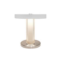 TISCHLEUCHTE Trezzi 21/21,9 cm  - Hellrosa/Beige, Design, Kunststoff (21/21,9cm) - Nordlux