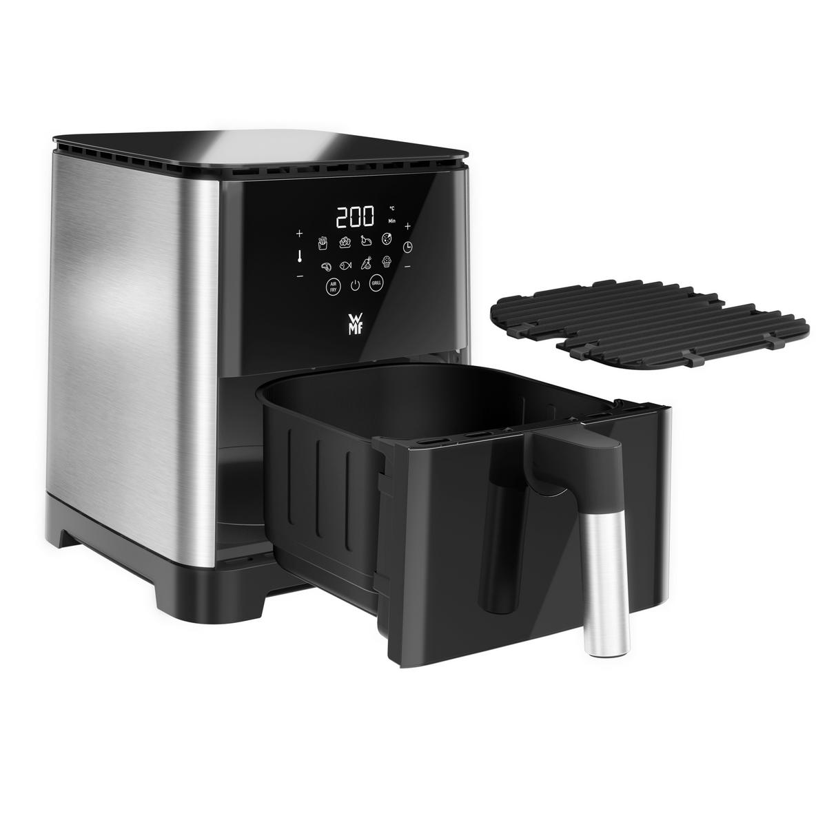 HEIßLUFTFRITTEUSE Multi Taste 4.2 L  - Edelstahlfarben/Schwarz, Basics, Metall - WMF