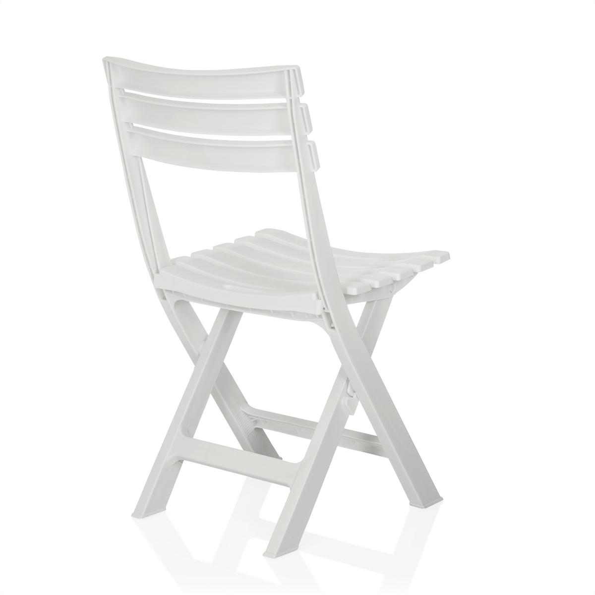 KLAPPSTUHL Weiß  - Weiß, MODERN, Kunststoff (42/80/45,5cm) - MID.YOU