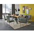 ESSTISCH Eiche massiv Anthrazit, Eichefarben - Eichefarben/Anthrazit, Design, Holz/Metall (200/100/77cm) - Musterring ESSTISCH Eiche massiv Anthrazit, Eichefarben - Eichefarben/Anthrazit, Design, Holz/Metall (200/100/77cm) - Musterring