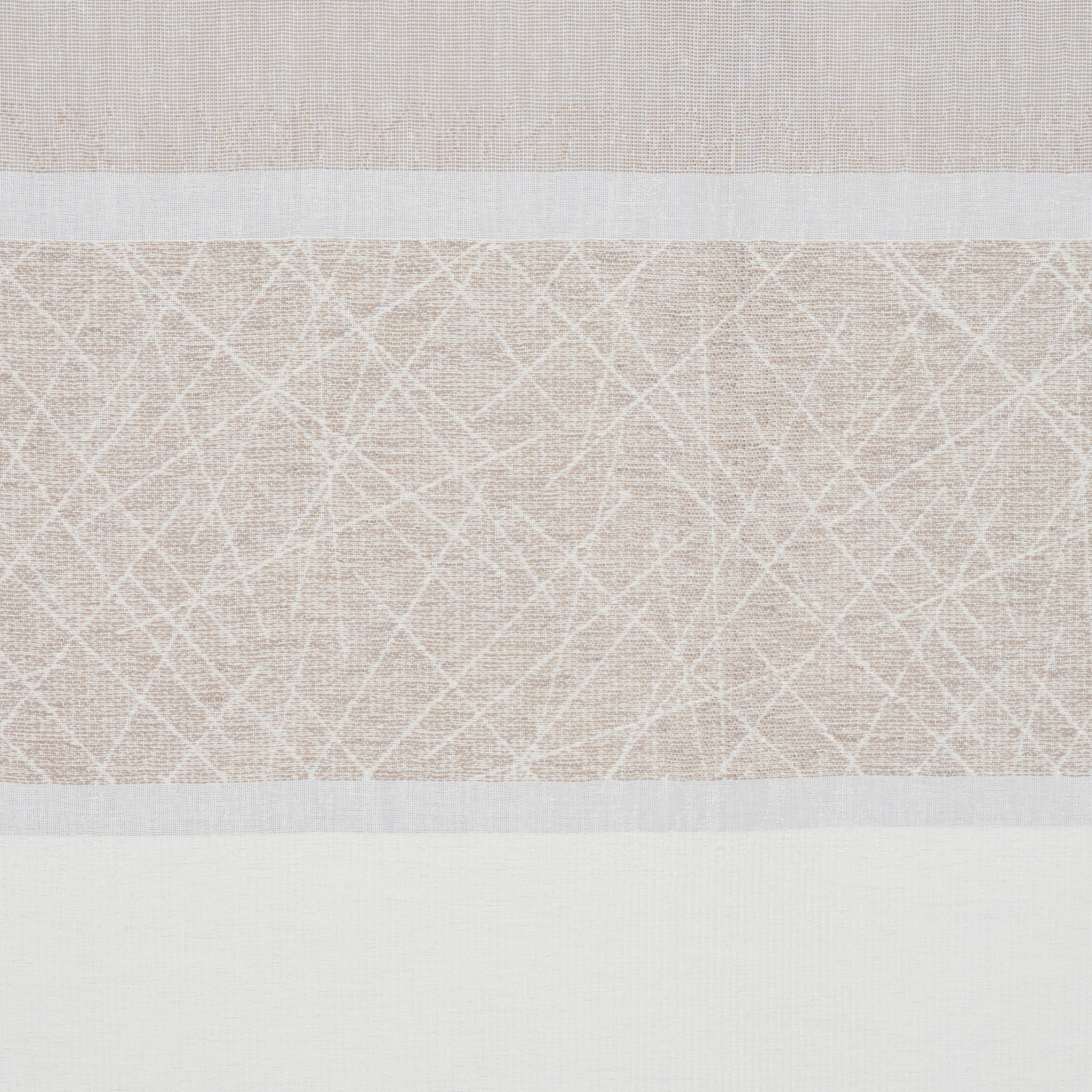 DEKOSTOFF per lfm halbtransparent  - Beige, KONVENTIONELL, Textil (140cm) - Esposa