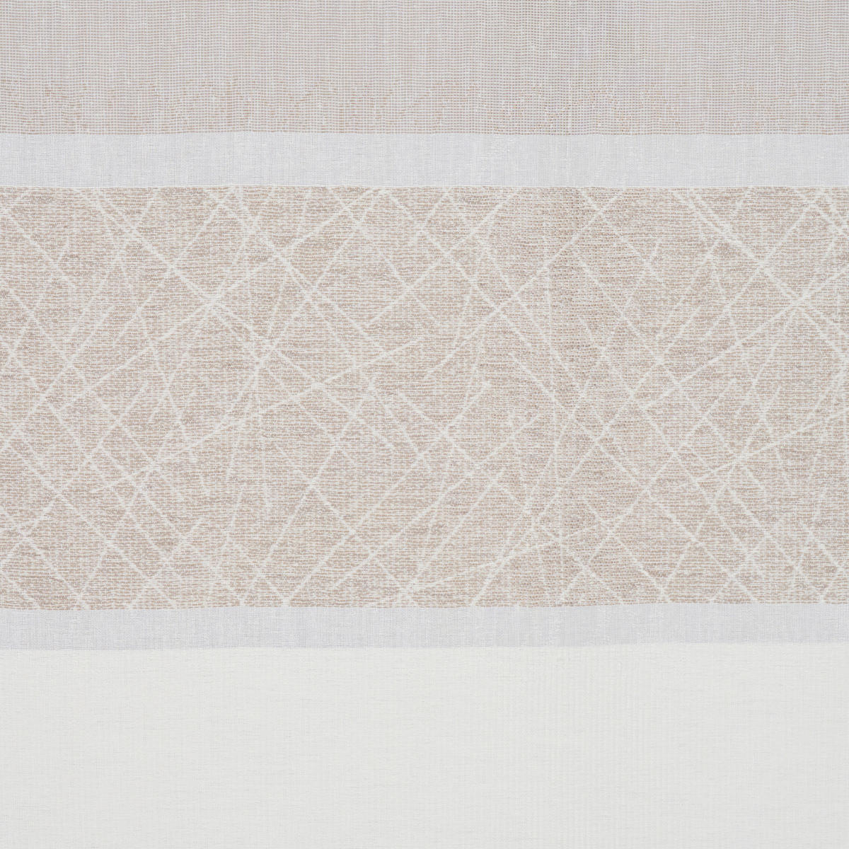 DEKOSTOFF per lfm halbtransparent  - Beige, KONVENTIONELL, Textil (140cm) - Esposa