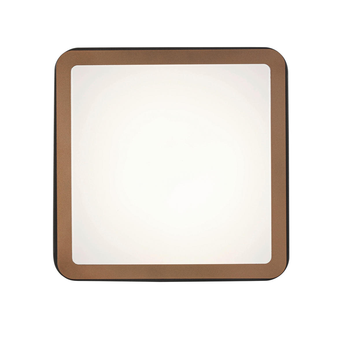 STROPNA LED-SVETILKA   24 W/2200 lm/3000 K/220-240 V/ - črna/bela, Basics, kovina/umetna masa (37/37/8cm) - Novel