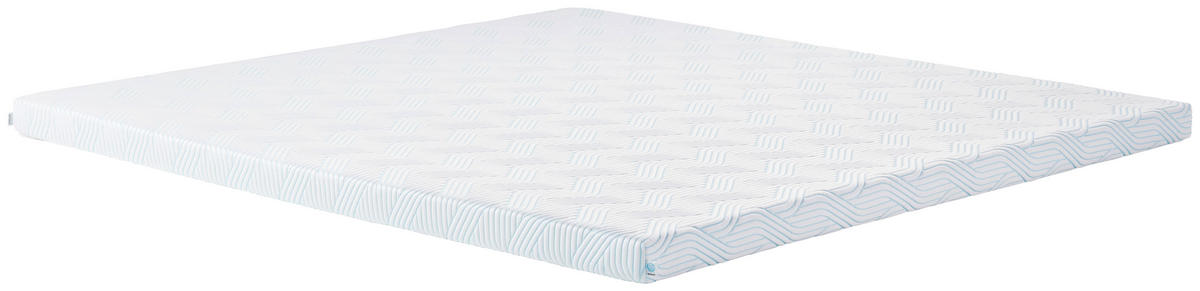 TOPPER FIRM 90/200 cm Höhe ca. 8 cm  - Weiß, Basics, Textil (90/200cm) - Tempur