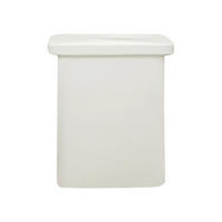 HOCKER TOKI Weiß  - Weiß, KONVENTIONELL, Keramik (38/45/26cm) - Blomus