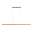 LED-HÄNGELEUCHTE 114 cm  - Eichefarben, LIFESTYLE, Holz/Kunststoff (114cm) - Novel