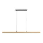 LED-HÄNGELEUCHTE 114 cm  - Eichefarben, LIFESTYLE, Holz/Kunststoff (114cm) - Novel