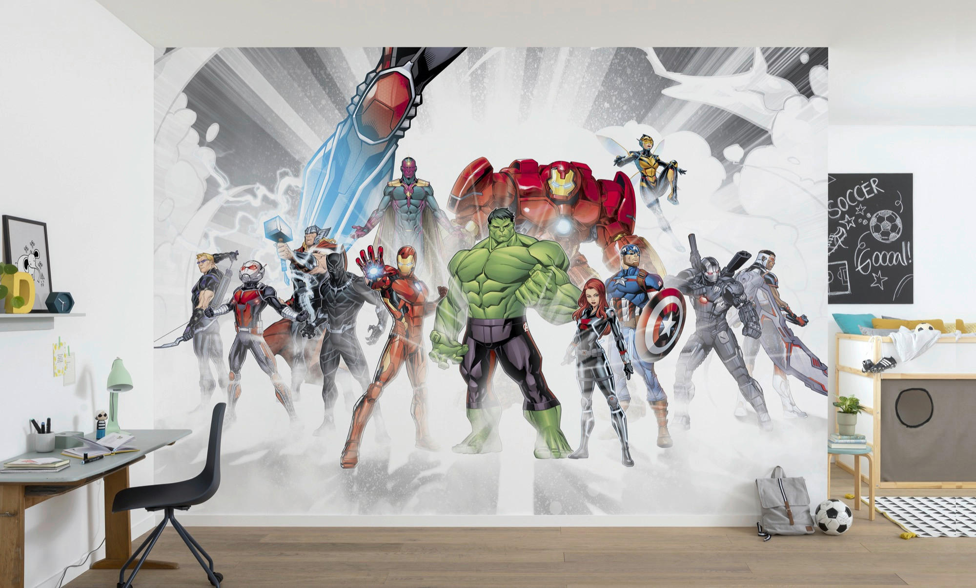 FOTOTAPETE Marvel  - Multicolor, Basics (368/254cm) - Komar
