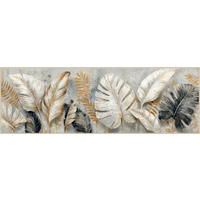 METALLBILD Pflanzen  - Multicolor, Basics, Metall (60/180/4cm) - Euroart