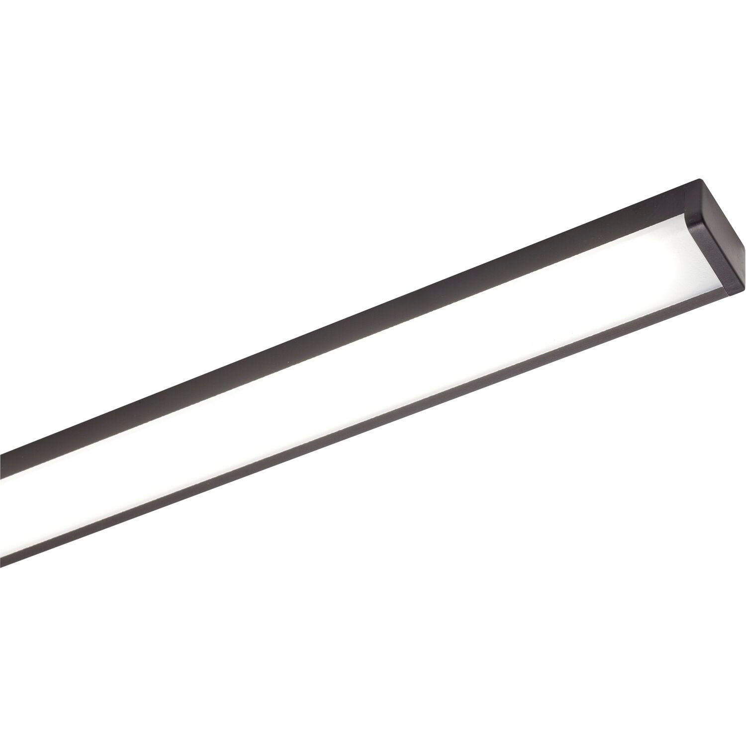 UNTERBAULEUCHTE - Schwarz, Basics, Kunststoff/Metall (120/2,2/1,4cm) - HKT