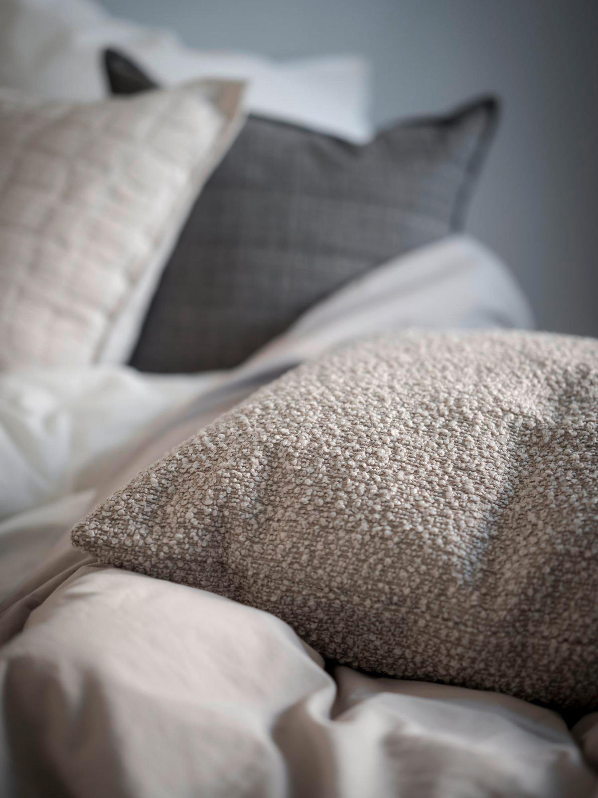 KISSENHÜLLE Trond 60/60 cm  - Beige, Basics, Textil (60/60cm) - Svanefors
