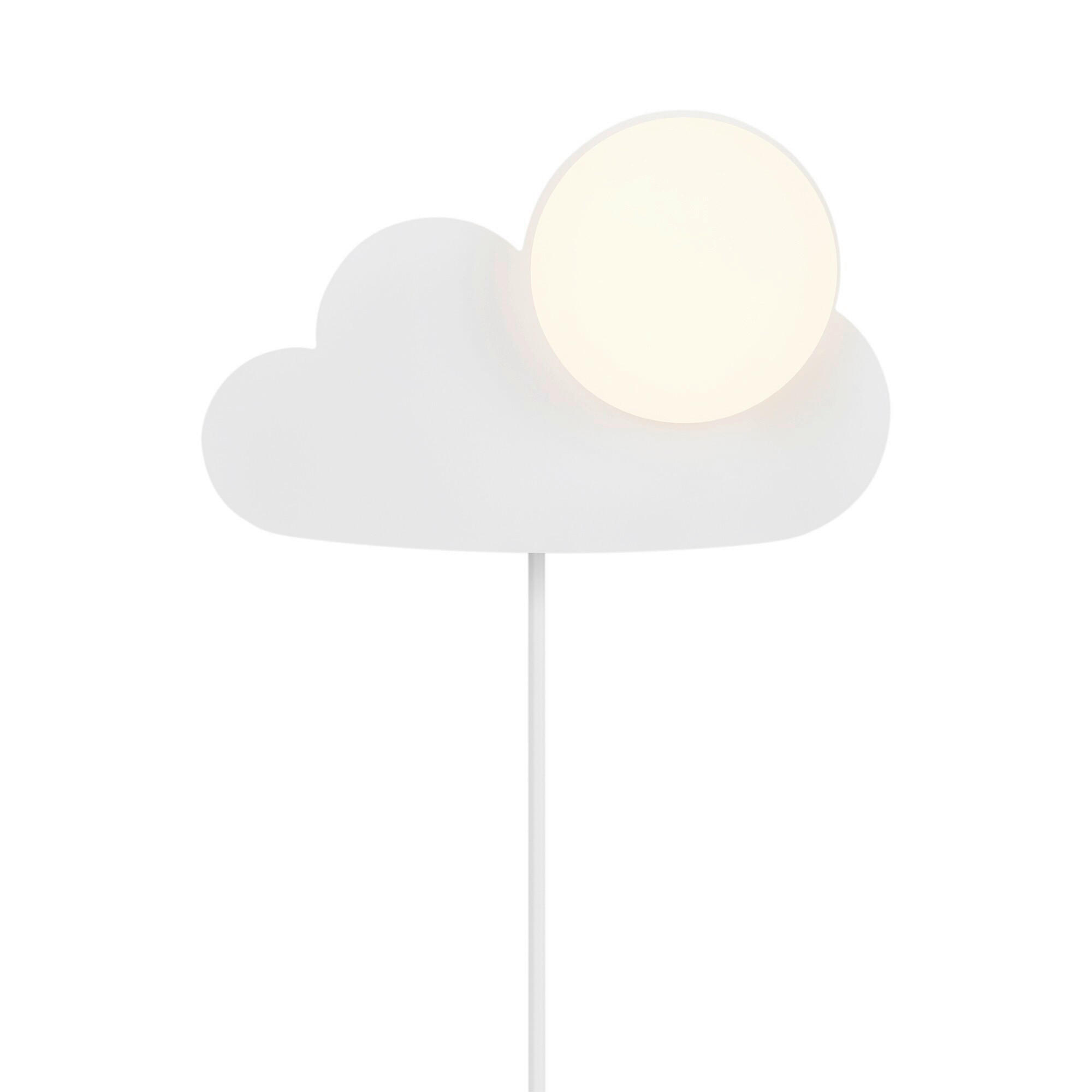 WANDLEUCHTE Skyku Cloud 23.8/14/37 cm  - Weiß, Design, Kunststoff (23.8/14/37cm) - Nordlux