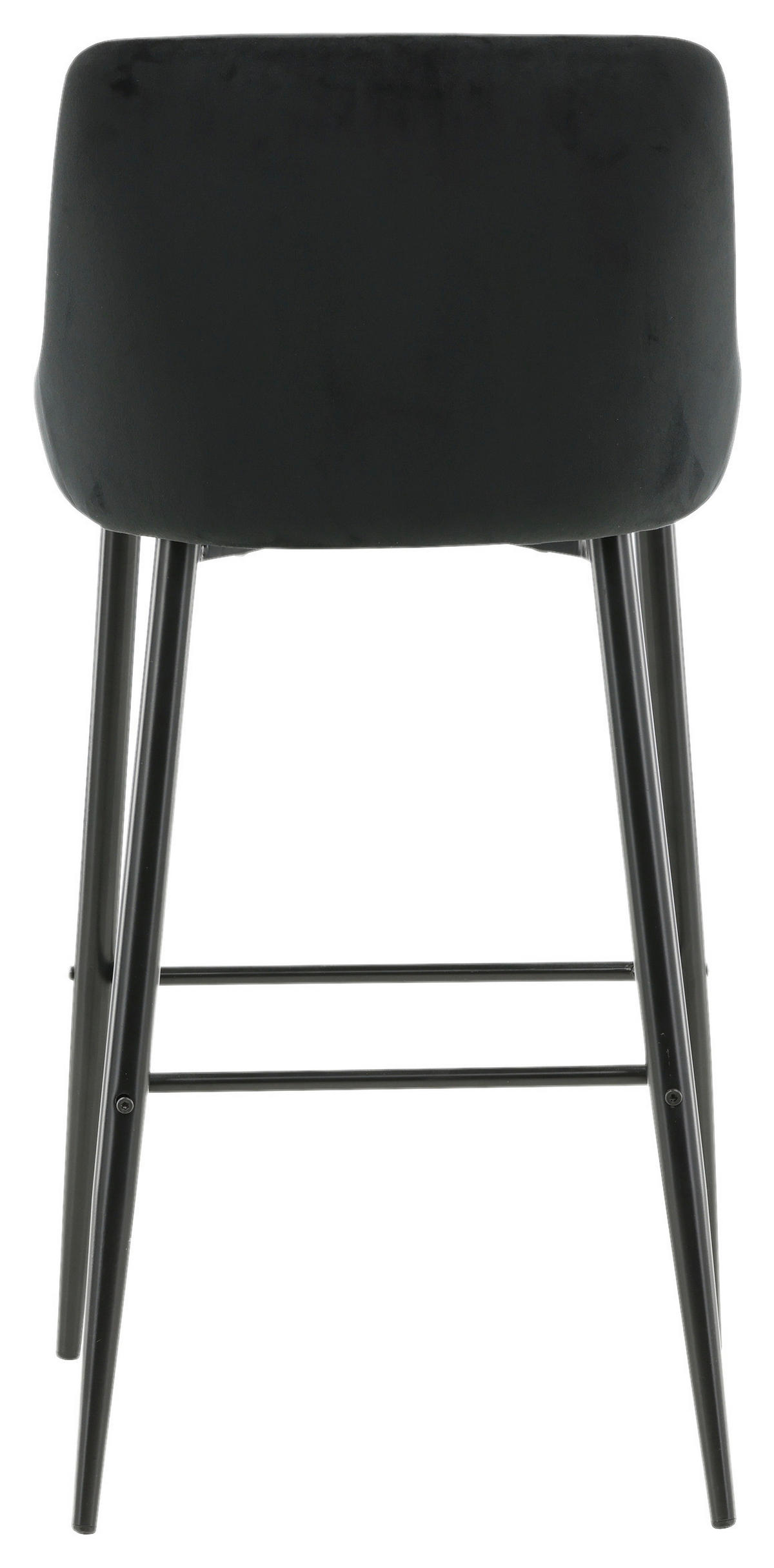 BARPALL SET i svart  - svart, Design, metall/textil (48/105/57cm) - Livetastic