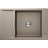 SPÜLE MOND100XSATWI  - Beige, Basics, Stein (78/30,5/51cm) - Schock