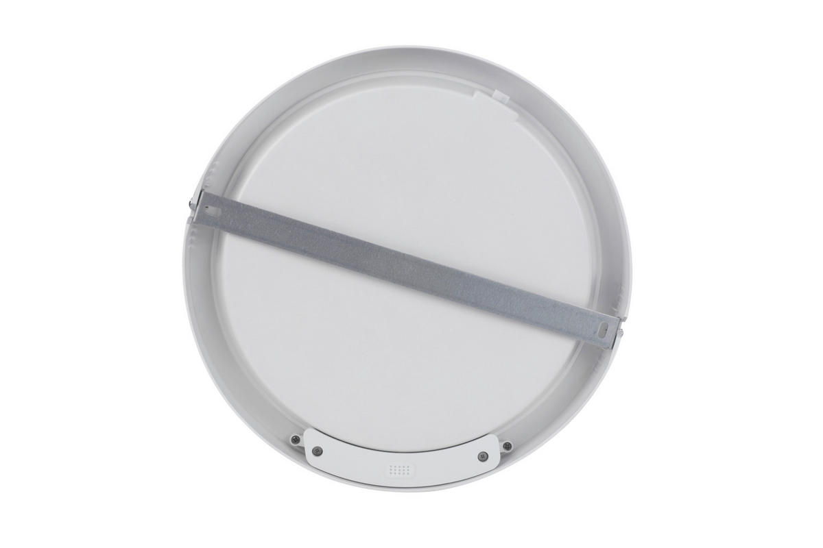 KOUPELNOVÉ STROPNÍ LED SVĚTLO, 27,5/3,1 cm  - barvy niklu, Basics, plast (27,5/3,1cm) - Celina